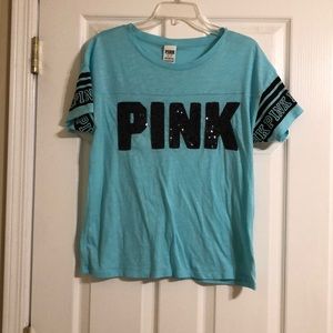 VS Pink Collection Bling Tee Shirt